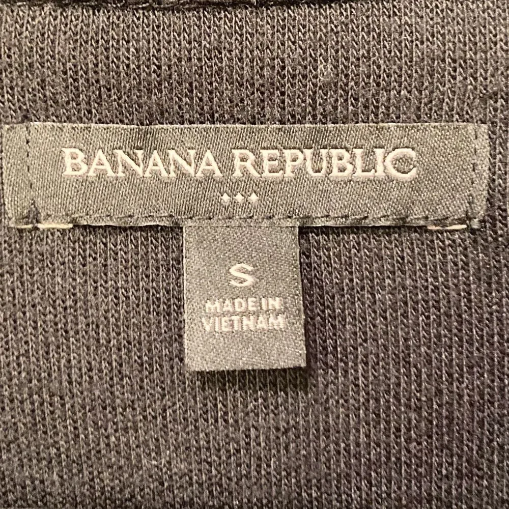 Banana Republic Black Shawl Collar Sweater Men's Size Small EUC
